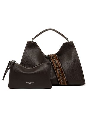 Aurora dark brown grain leather bag GIANNI CHIARINI | BS10566RNGDBLNASP14064